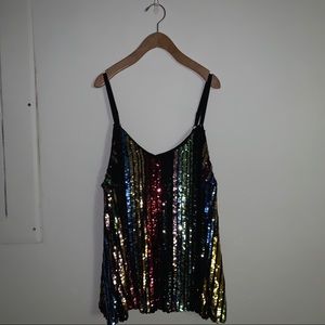 Torrid Sequin Swing Cami